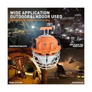 Lámpara de trabajo temporal LED de 150 W 25500 lm 5000_7