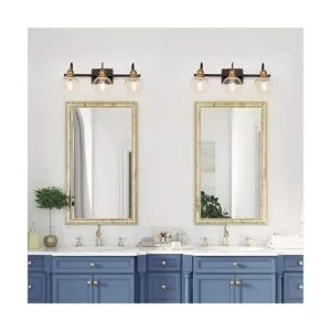 LALUZ Lámparas de baño luces de tocador con acabado de_5