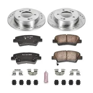 Power Stop K6501 trasero Z23 pastillas de freno de fibra_2