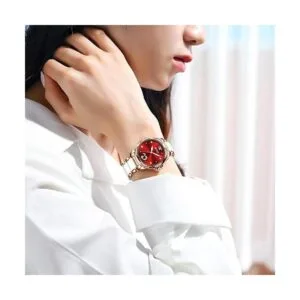 OLEVS Relojes para mujer cuerda automática mecánica de_2