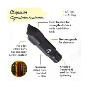 Chapman MFG 5575 Juego de destornilladores maestros_7