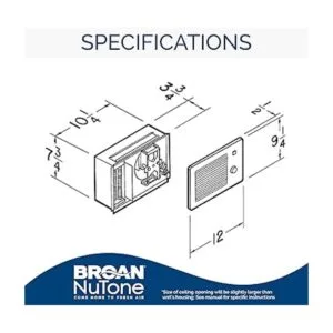 Broan 170 Calentador de pared_2