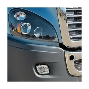 Partsam Par de luces antiniebla con anillo LED halo para_5