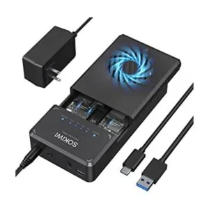 NVMe M.2 Duplicator DualBay Offline Clone ToolFree USB to_1