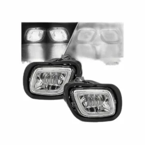 Partsam Par de luces antiniebla con anillo LED halo para_1