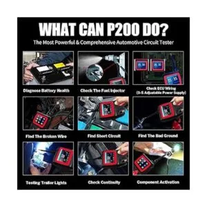 TopDiag Probador de circuito automotriz P200 2022 Kit_3