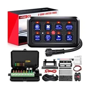 Nilight Sistema de panel de interruptor de 8 bandas_1