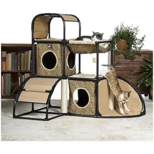 Prevue Pet Products Catville Townhome estampado de_5