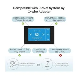MoesGo Termostato inteligente WiFi programable para el_3
