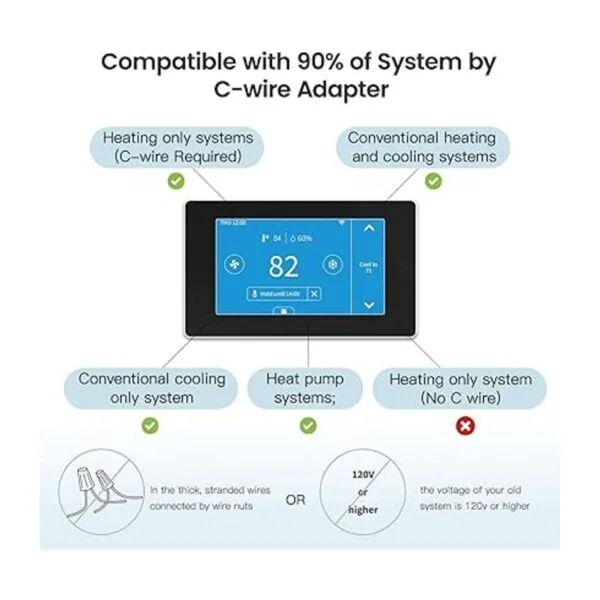 MoesGo Termostato inteligente WiFi programable para el_3
