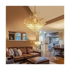 WUZUPS Lámpara de techo con colgante de cristal empotrado_7