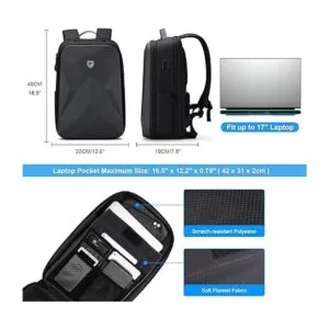 FENRUIEN Mochila para computadora portátil de 17 pulgadas_5