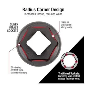 Sunex 2641 juego de enchufes de impacto profundo de 12_3