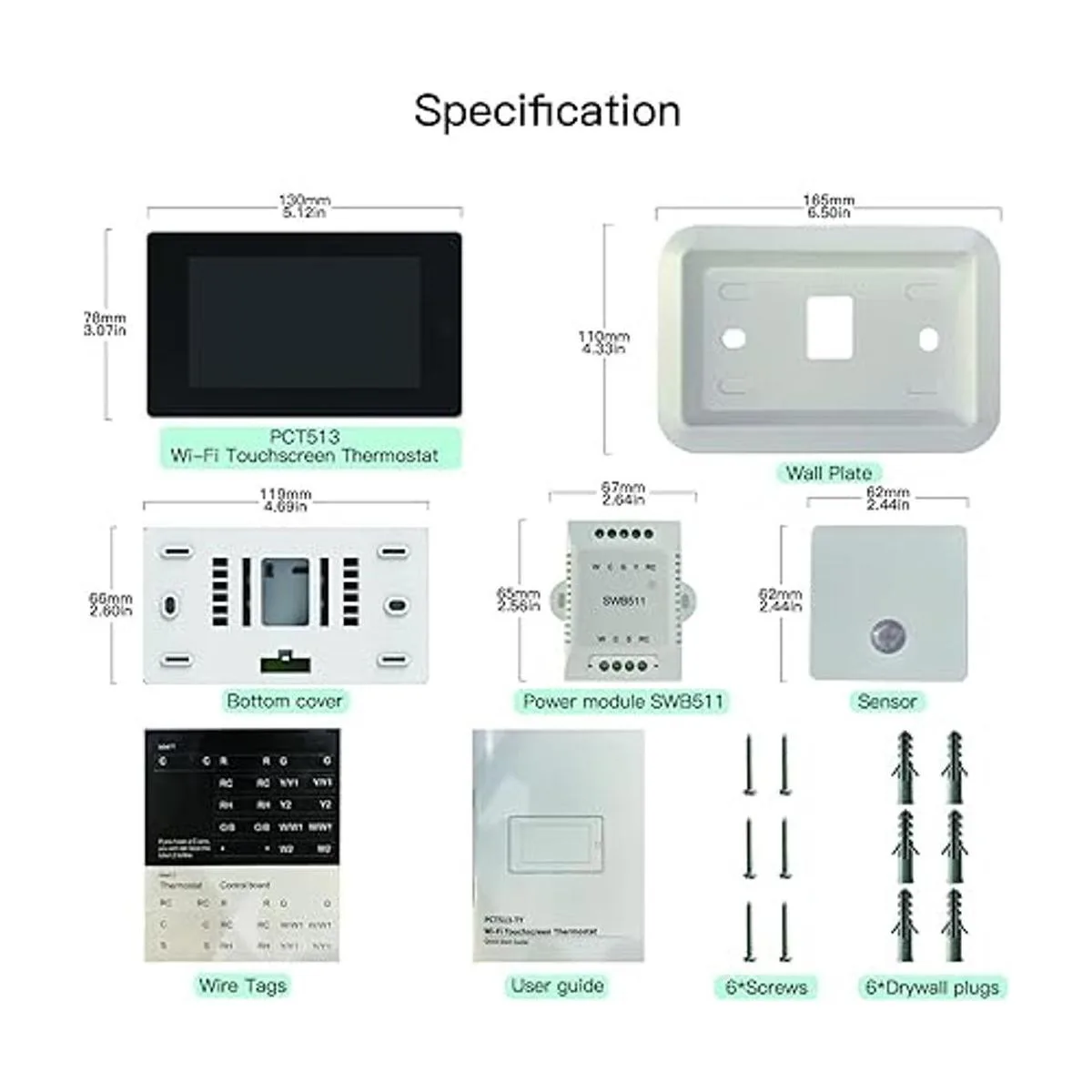 MoesGo Termostato inteligente WiFi programable para el_6