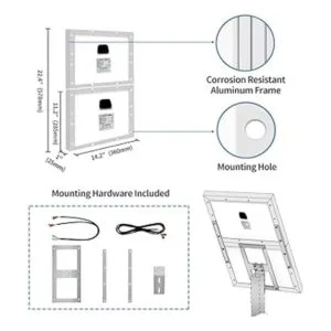 TOPENS TSQ20W Kit de panel solar monocristalino de 20_5