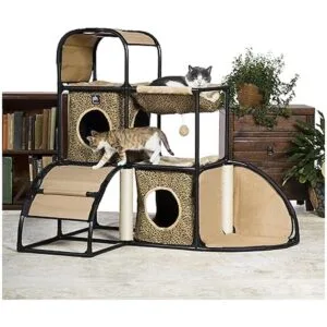 Prevue Pet Products Catville Townhome estampado de_4