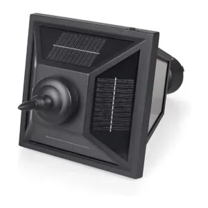 Kemeco Luz solar para poste ST4334Q de metal brillante_6