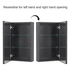 Fundin Gabinete de medicina de 14 x 24 pulgadas empotrado_5