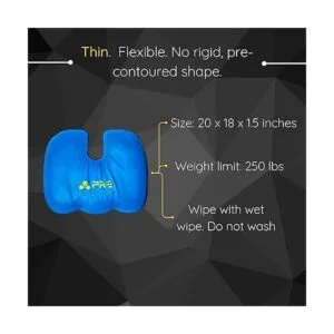 PURAP Cojín para asiento de coxis alivio del coxis_6