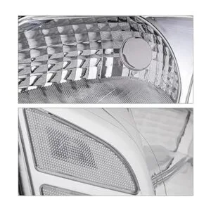 MAUTO Par de montaje de faros de estilo original para_5