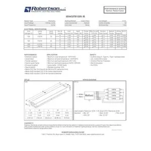 ROBERTSON 1P20135 IEA432T8120N B Paquete original de 10_6