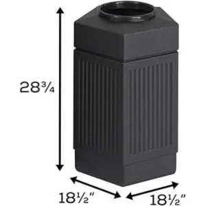 Safco Products Canmeleon bote de basura para interiores y_6