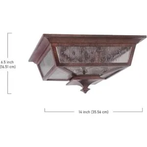 Craftmade Z1367MN Argent II Iluminación de techo_2