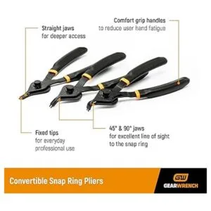 GEARWRENCH Juego de alicates convertibles de 12 piezas_3