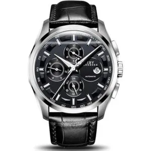 Swiss Brands Reloj automático de acero inoxidable con_1