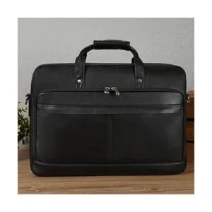 Maletín de cuero para hombres de 17 pulgadas para laptop_6