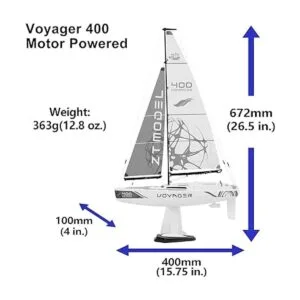 PLAYSTEAM Voyager 400 2.4 GHz RC Motorizado en Azul 21_5