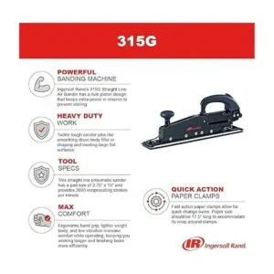 Ingersoll Rand 315G Edge Series Lijadora de aire de línea_2