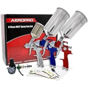 TCP Global. 3 s de pulverización HVLP con frascos_6