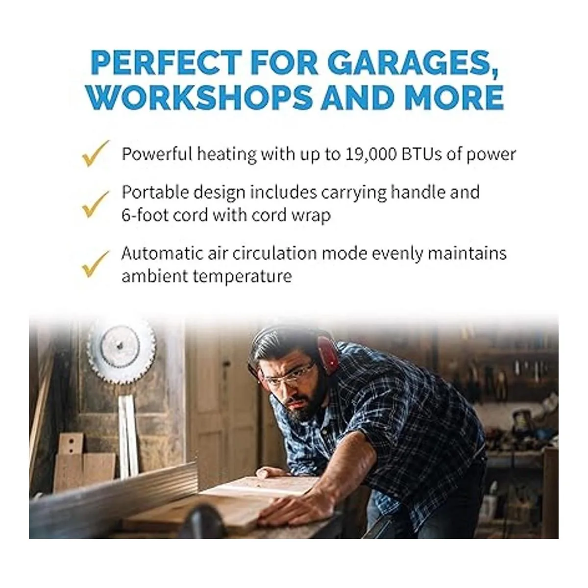 newair G56 5600 W calentador de cochera Get Fast calor_4