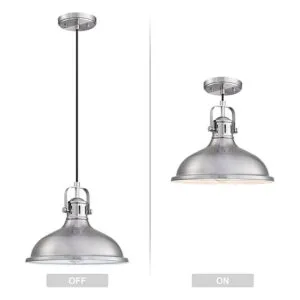 Doraimi Lighting Paquete de 3 luces colgantes de 12_2