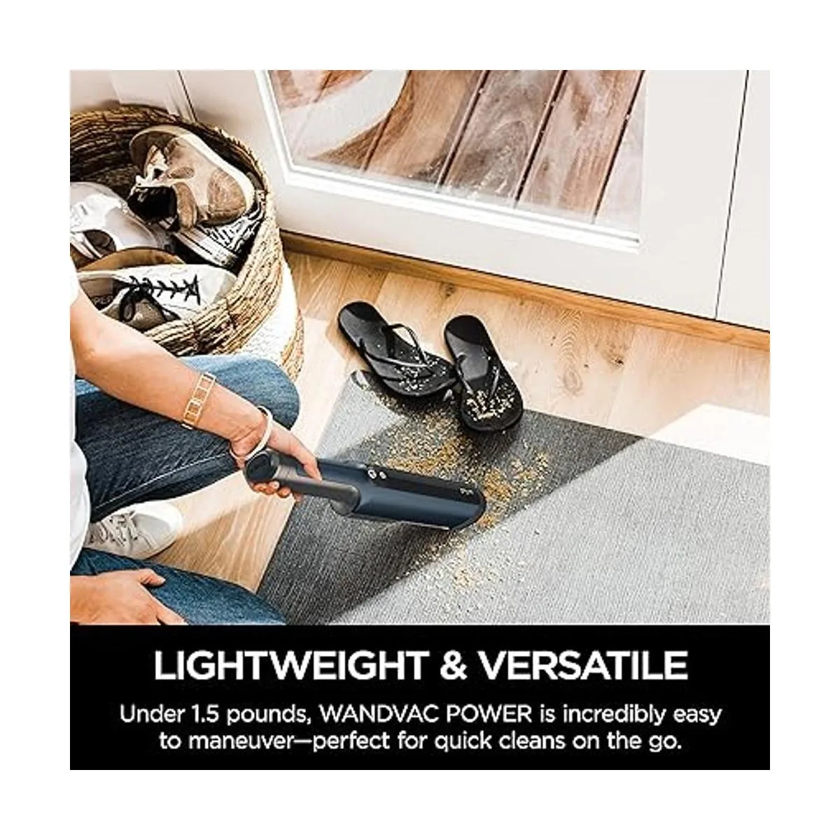 Shark WV410BL WANDVAC Aspiradora de mano inalámbrica_4