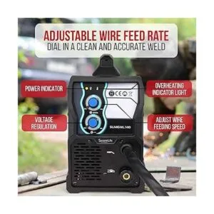 MIG Soldadora de núcleo de flujo con gas y sin gas 130 A_5