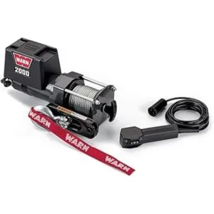 WARN Cabrestante eléctrico de 12 V CC montado en vehículo_2