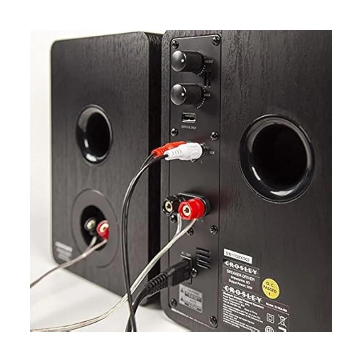 Crosley S100ABK Altavoces estéreo con Bluetooth_3