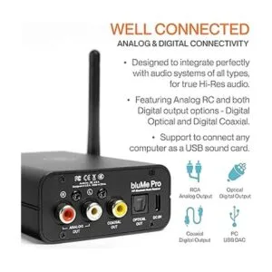 Auris Blume Pro HiFi Bluetooth 5.0 Adaptador Bluetooth de_5