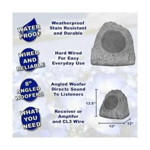 Theater Solutions 2R4G altavoces tipo roca para_3