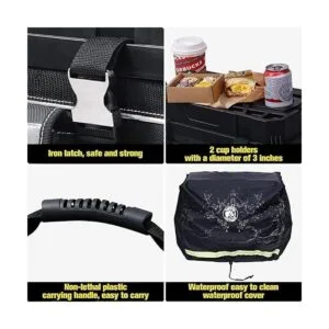 MARUTAI Bolsa de herramientas rodante de 18 pulgadas con_4