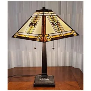 Lámpara de mesa estilo Banker Mission de 23 pulgadas de_1