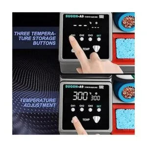 SUGON Estación de soldadura de precisión A9 calentamiento_4