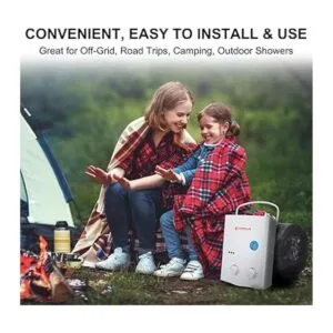 Camplux Calentador de agua portátil para exteriores de 5_4