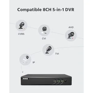ANNKE Sistema de 8 canales para cámara de seguridad 5 en_4