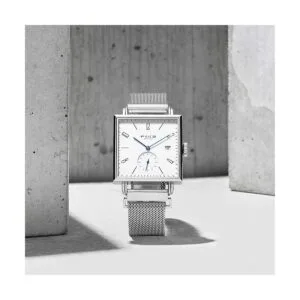 FEICE Reloj cuadrado unisex Bauhaus para hombre reloj_6