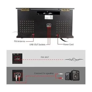 Reproductor de discos Bluetooth todo en uno para vinilo_5