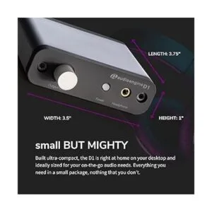 Audioengine D1. Conversor de señal digital a analógica de_6