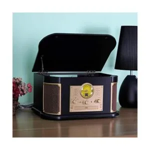 Reproductor de discos Bluetooth todo en uno para vinilo_6